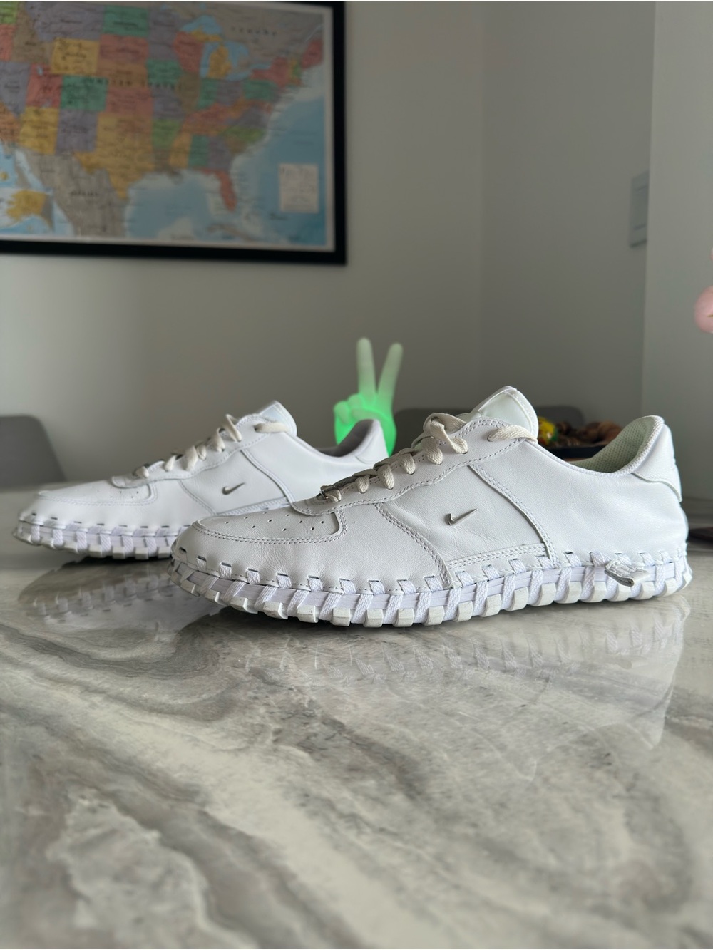 Nike J Force 1 Low LX Jacquemus White Sneakers